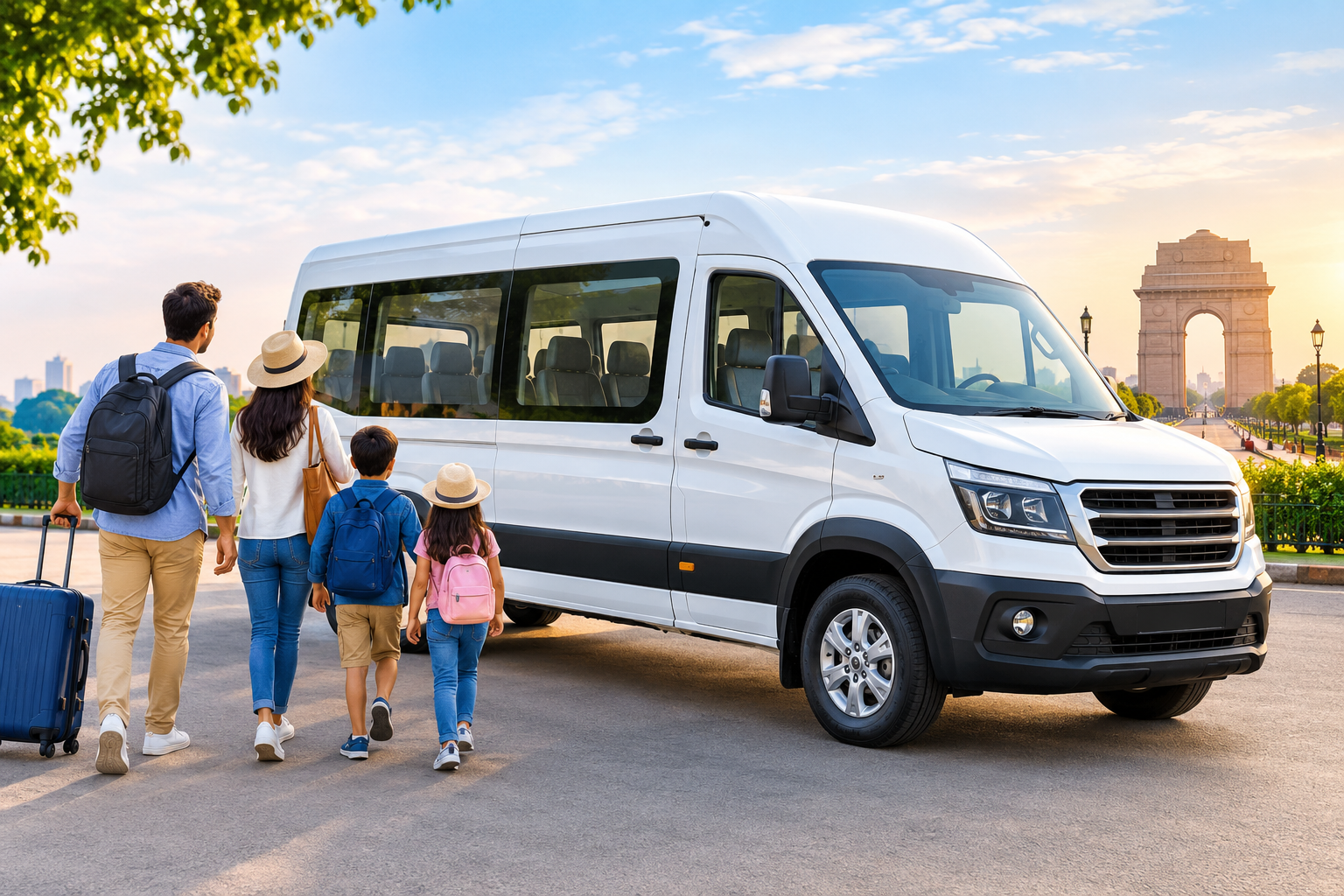 Urbania on Rent in Delhi for Family Trips